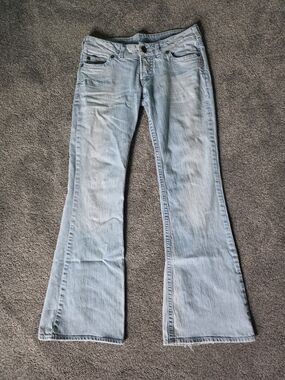 Silver Jeans Light Wash Flare Leg Denim